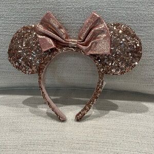 Disney Rose Gold Mouse Ears headband